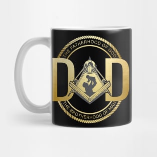 Masonic Dad Freemasonry Father's Day Freemason Mug